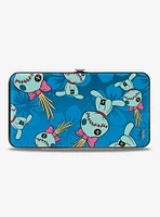 Disney Lilo & Stitch Scrump Hibiscus Hinge Wallet