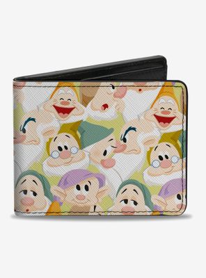 Disney Snow White And The Seven Dwarfs Stacked Bifold Wallet