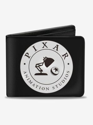 Pixar Animation Studios Luxo Jr Lamp And Ball Icon Bifold Wallet