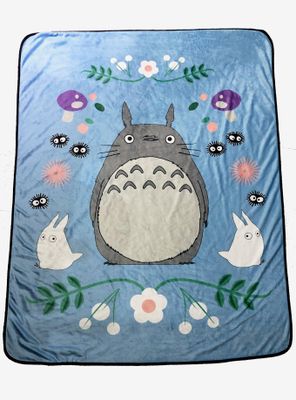 Studio Ghibli My Neighbor Totoro Throw Blanket