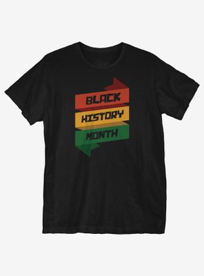 Black History Month Banners T-Shirt