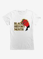 Black History Month Heritage Hair Womens T-Shirt