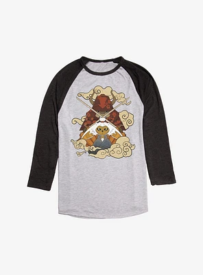 Avatar: The Last Airbender Momo And Appa Dream Battle Raglan