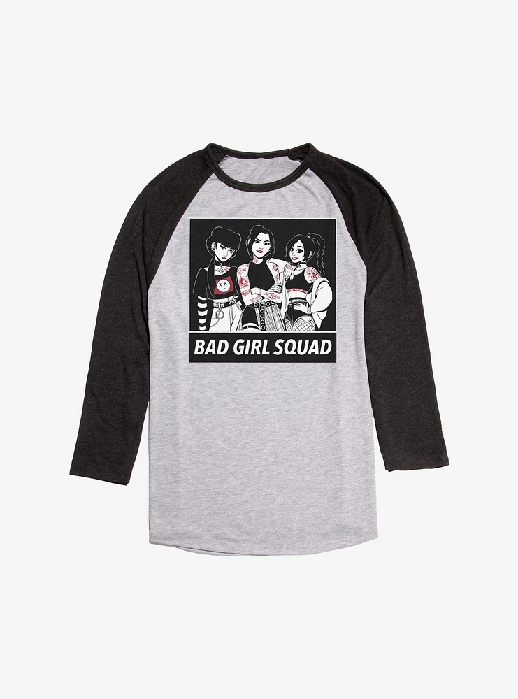 Avatar: The Last Airbender Bad Girl Squad Raglan