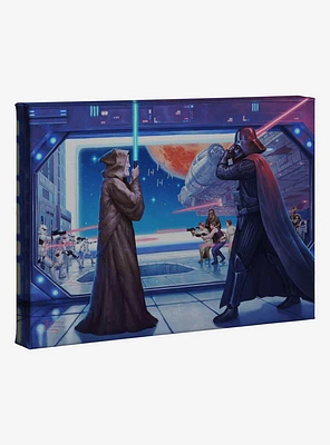 Star Wars Obi-Wan's Final Battle Gallery Wrapped Canvas