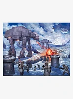 Star Wars The Battle Of Hoth Art Print