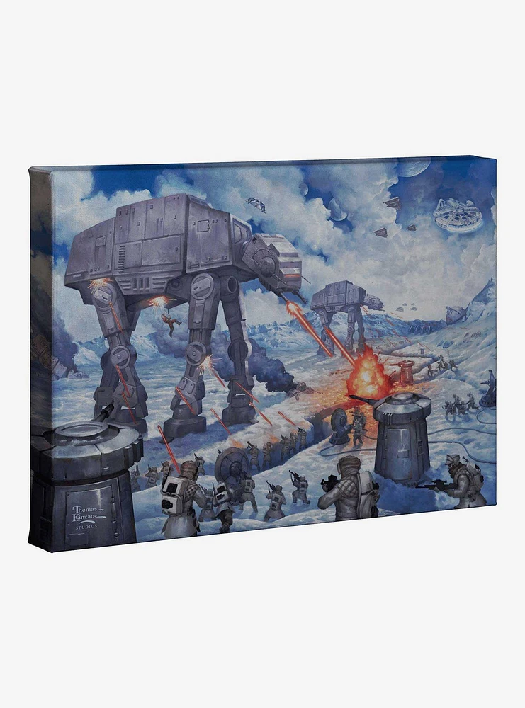 Star Wars The Battle Of Hoth Gallery Wrapped Canvas