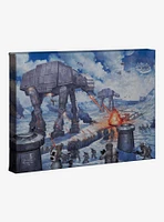 Star Wars The Battle Of Hoth Gallery Wrapped Canvas