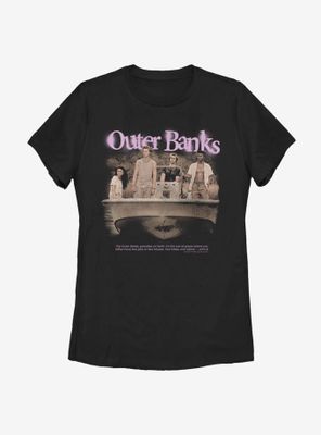 Outer Banks Obx Spraypaint Womens T-Shirt
