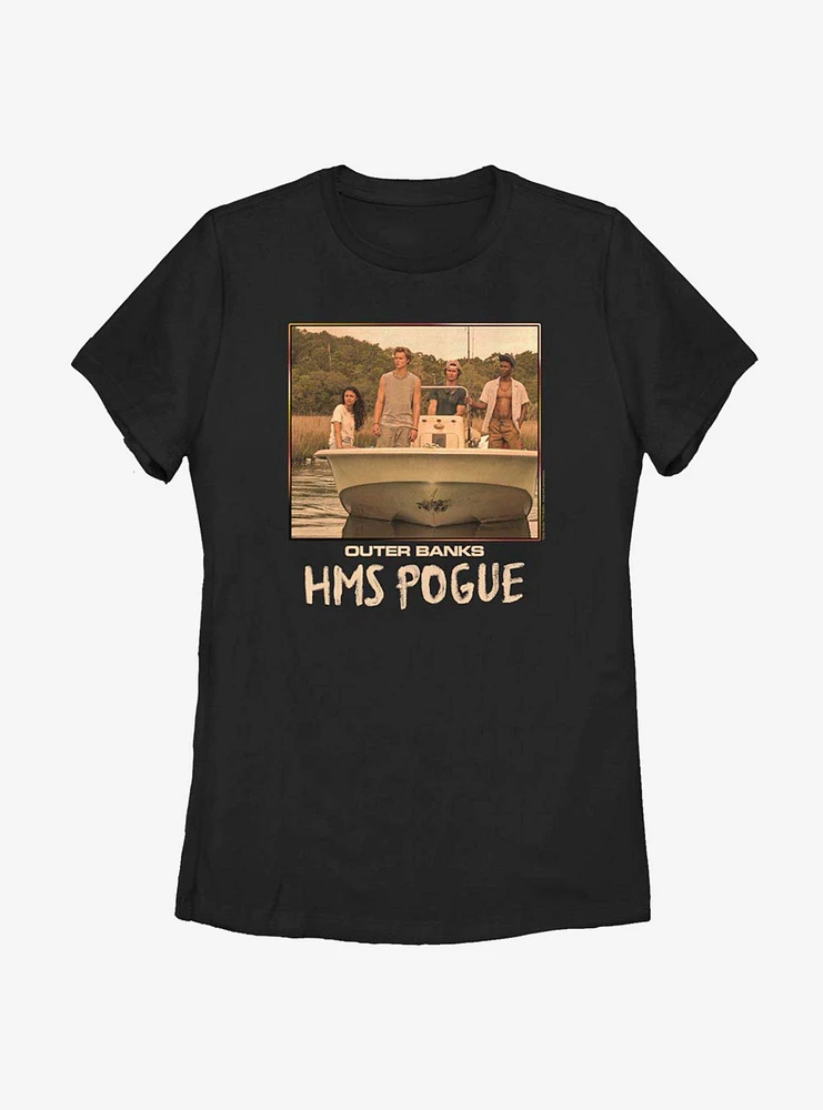Outer Banks Pogue Square Womens T-Shirt