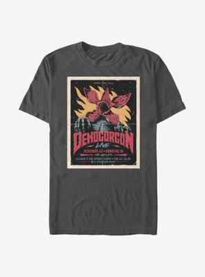 Stranger Things Gig Poster T-Shirt