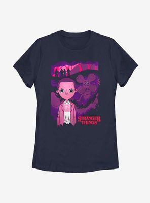 Stranger Things Lurking Womens T-Shirt