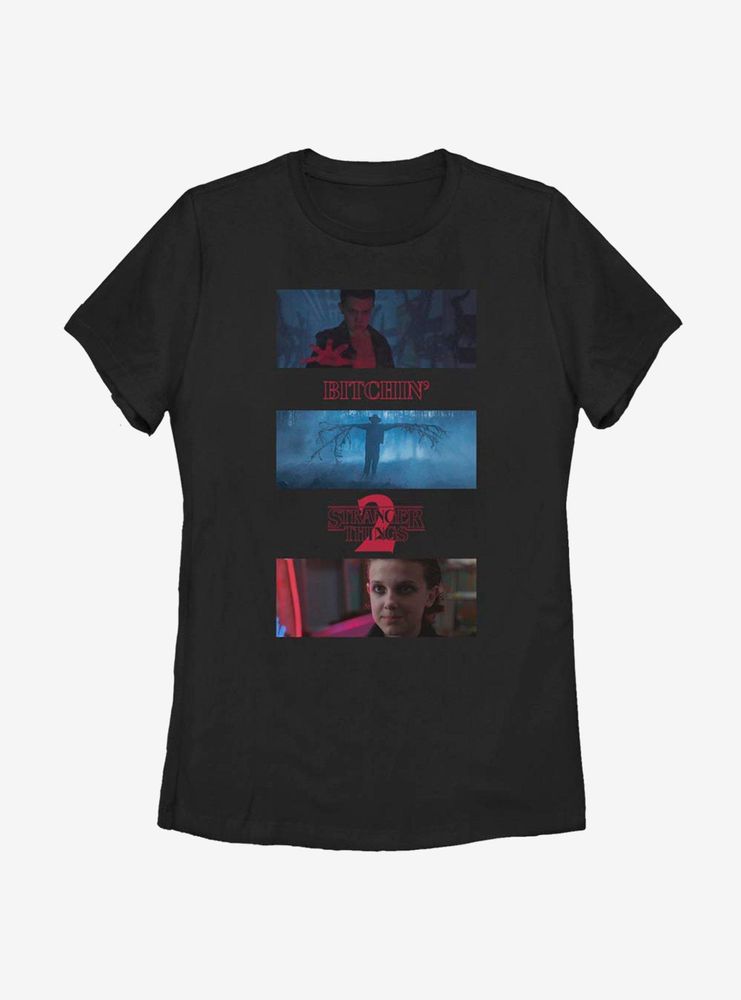 Stranger Things Photo Story Womens T-Shirt