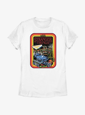Stranger Things Retro Mash Womens T-Shirt