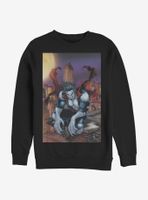 Marvel Morbius Cover Of The Vampire Sweatshirt