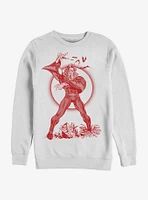 Marvel Morbius Red Sweatshirt