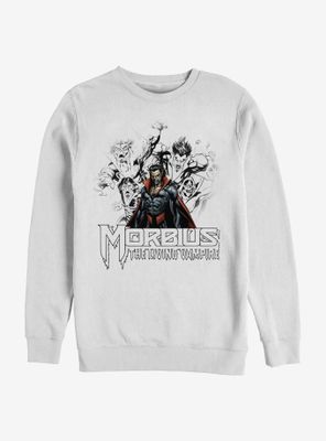 Marvel Morbius Vampire Sketch Sweatshirt