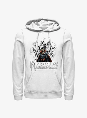 Marvel Morbius Vampire Sketch Hoodie