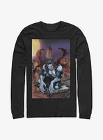 Marvel Morbius Cover Of The Vampire Long-Sleeve T-Shirt