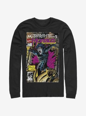 Marvel Morbius Comic Cover Long-Sleeve T-Shirt