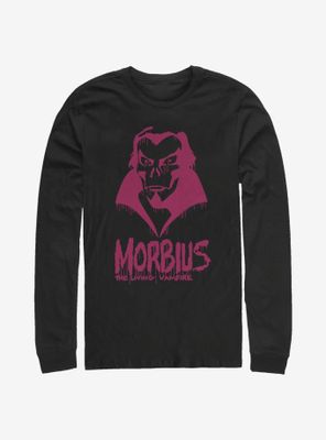 Marvel Morbius Paint Long-Sleeve T-Shirt