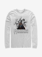 Marvel Morbius Vampire Sketch Long-Sleeve T-Shirt