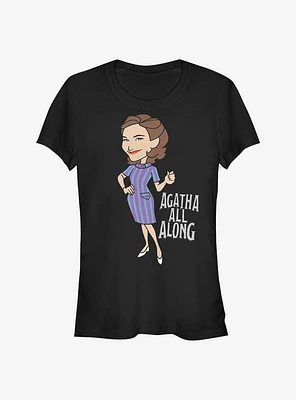 Marvel WandaVision Agatha All Along Girls T-Shirt