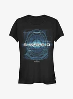 Marvel WandaVision S.W.O.R.D At Work Girls T-Shirt