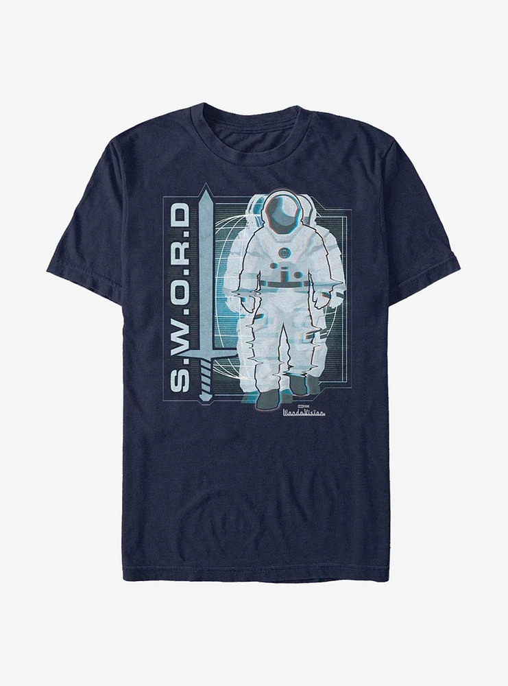 Marvel WandaVision S.W.O.R.D Suit T-Shirt