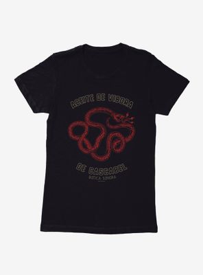 Botica Sonora Aceite De Vibora Womens T-Shirt