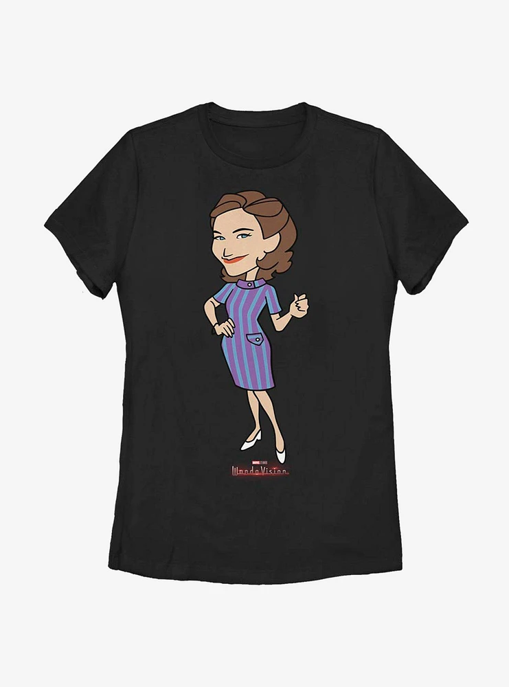 Marvel WandaVision It Was Agatha Womens T-Shirt