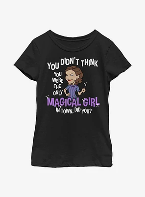 Marvel WandaVision Magical Girl Agatha Youth Girls T-Shirt