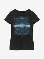 Marvel WandaVision S.W.O.R.D At Work Youth Girls T-Shirt