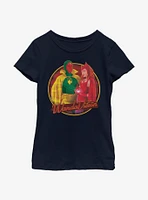 Marvel WandaVision Retro Television Costume Youth Girls T-Shirt