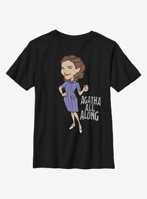 Marvel WandaVision Agatha All Along Youth T-Shirt