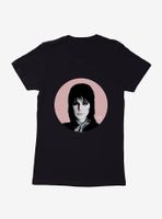 Joan Jett Rock 'N Roll Round Album Cover Womens T-Shirt