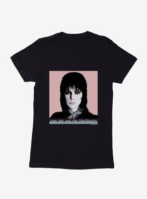 Joan Jett Rock 'N Roll Square Album Cover Womens T-Shirt