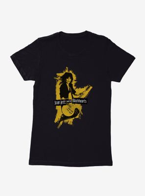Joan Jett And The Blackhearts Guitar Womens T-Shirt