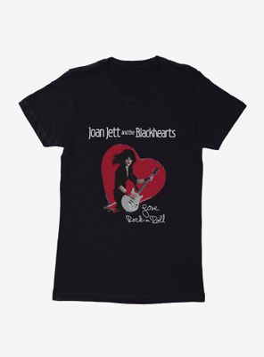 Joan Jett I Love Rock 'N' Roll Autograph Womens T-Shirt