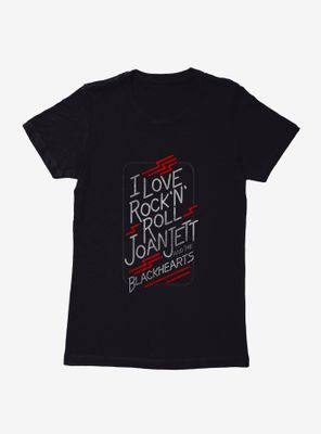 Joan Jett And The Blackhearts Rock 'N' Roll Womens T-Shirt