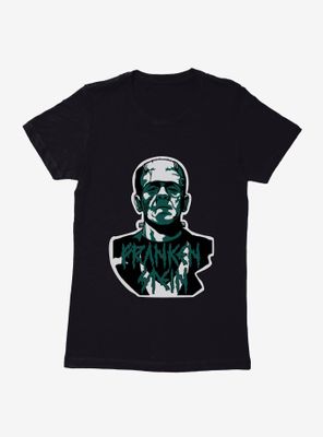 Universal Monsters Frankenstein Classic Bolts Womens T-Shirt
