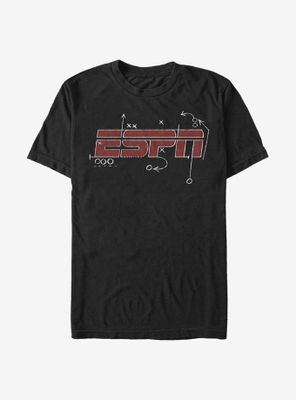 ESPN Play Book Logo T-Shirt
