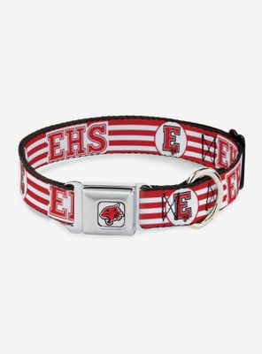 High School Musical East Wildcats Stripe Seatbelt Dog Collar