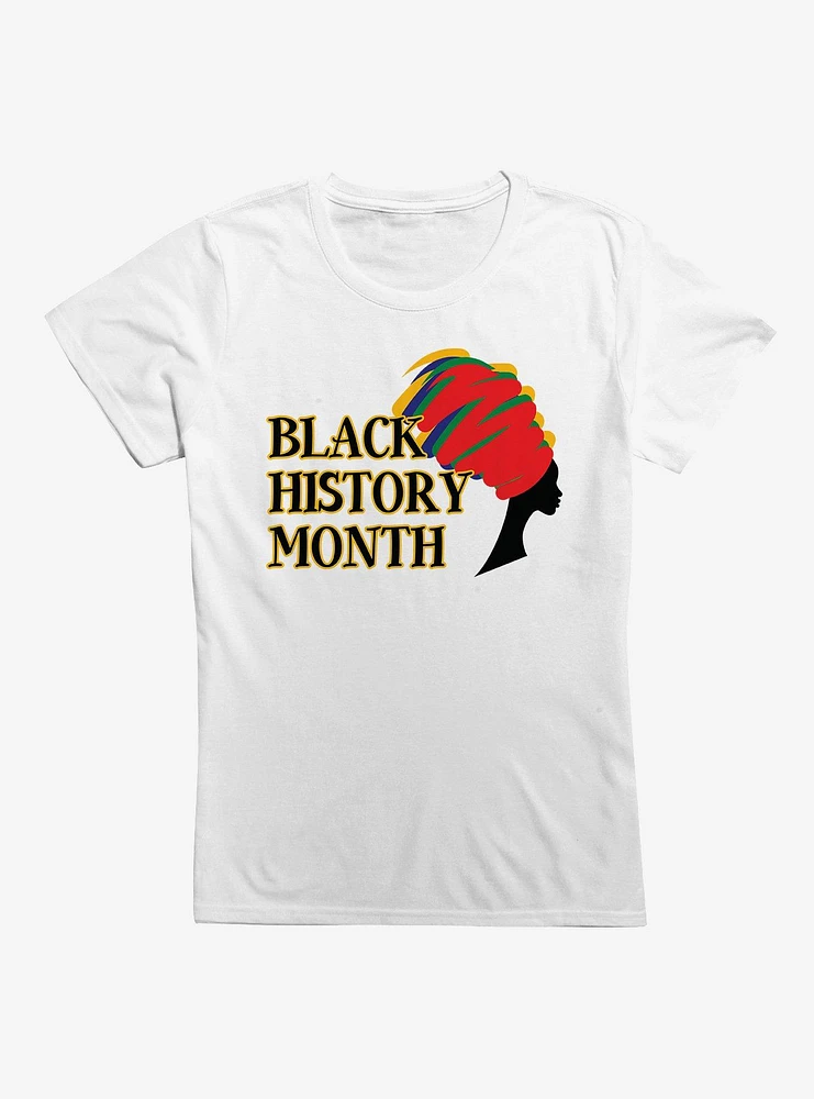 Black History Month Heritage Hair Girls T-Shirt