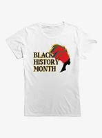 Black History Month Heritage Hair Girls T-Shirt