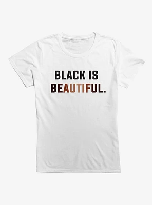 Black History Month Is Beautiful Girls T-Shirt