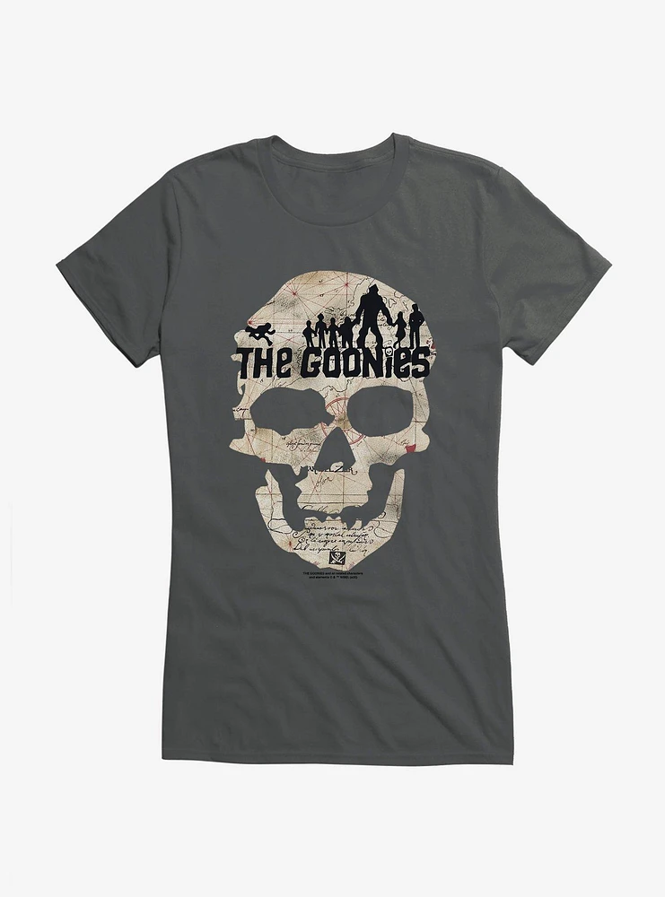 The Goonies Skull And Friends Girls T-Shirt