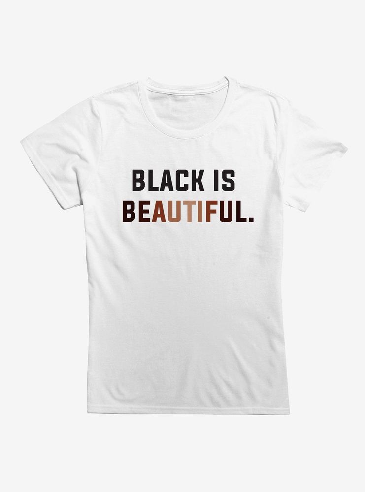 Black History Month Is Beautiful Womens T-Shirt