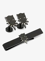 Marvel Black Panther Cufflinks and Tie Bar Set