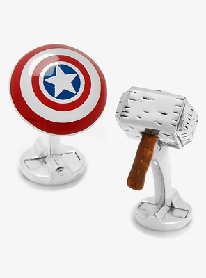 Marvel Endgame Captain America "I Knew It" 3D Cufflinks